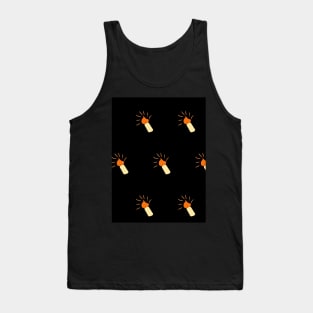 Candle, light, heat, holiday, lighting, fire Tank Top